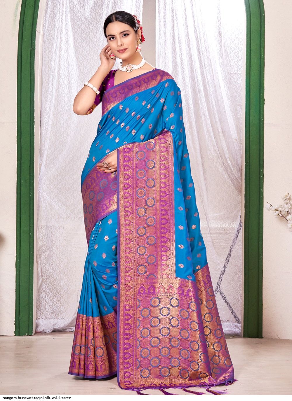 Pure Silk Paithani In Chintamani