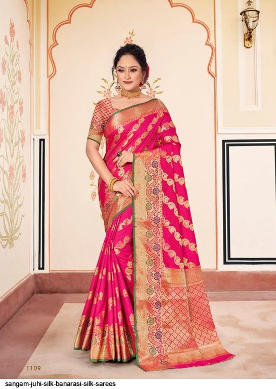 SANGAM JUHI SILK Banarasi Silk SAREES