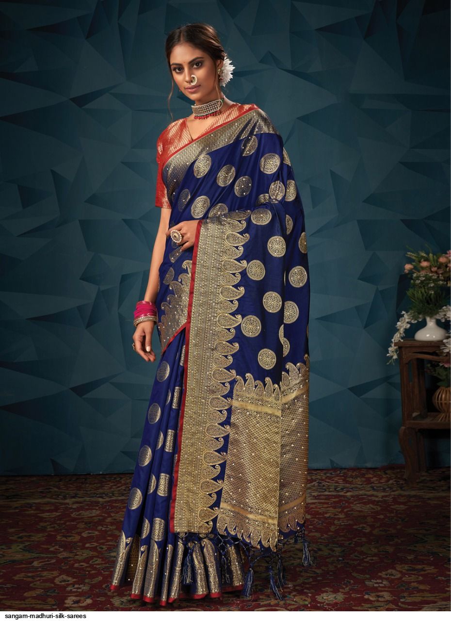 Sangam Madhuri Silk Sarees 