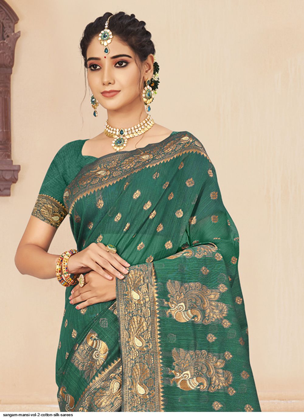 SANGAM MANSI VOL 2 COTTON SILK SAREES