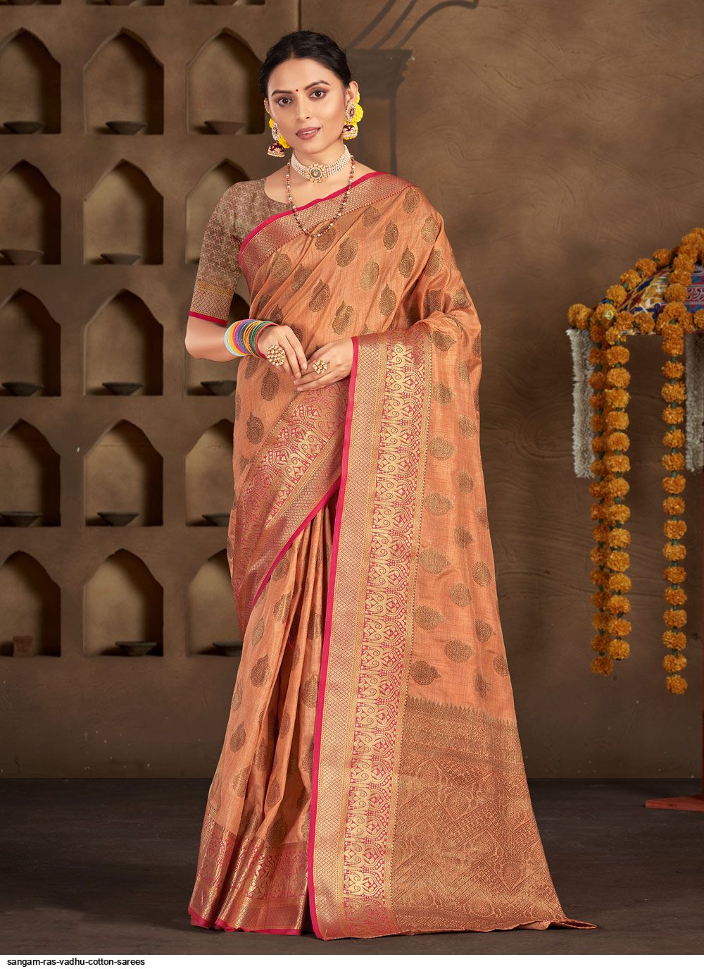 SANGAM RAS VADHU COTTON SAREES