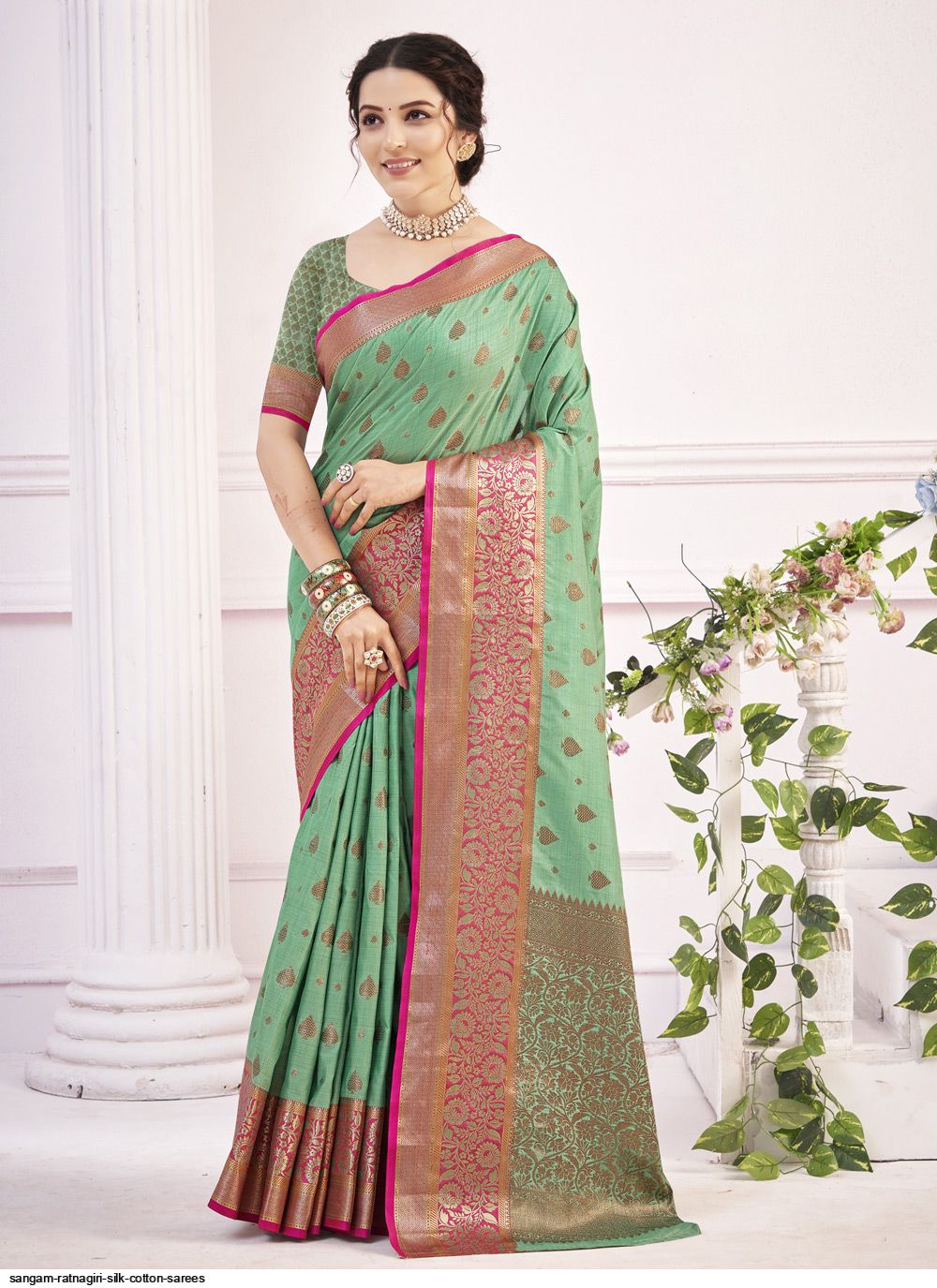 SANGAM RATNAGIRI SILK COTTON SAREES