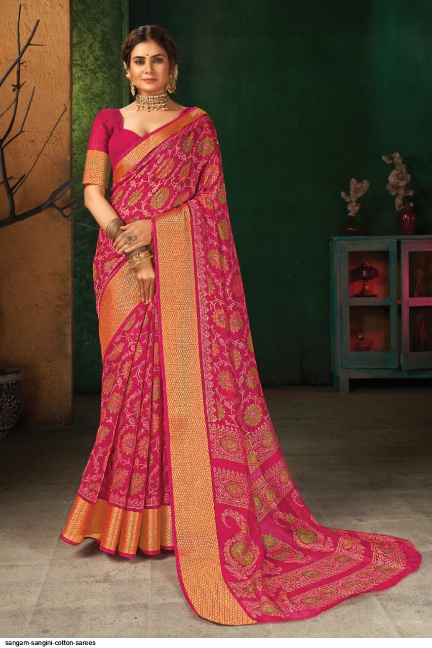 SANGAM SANGINI COTTON SAREES