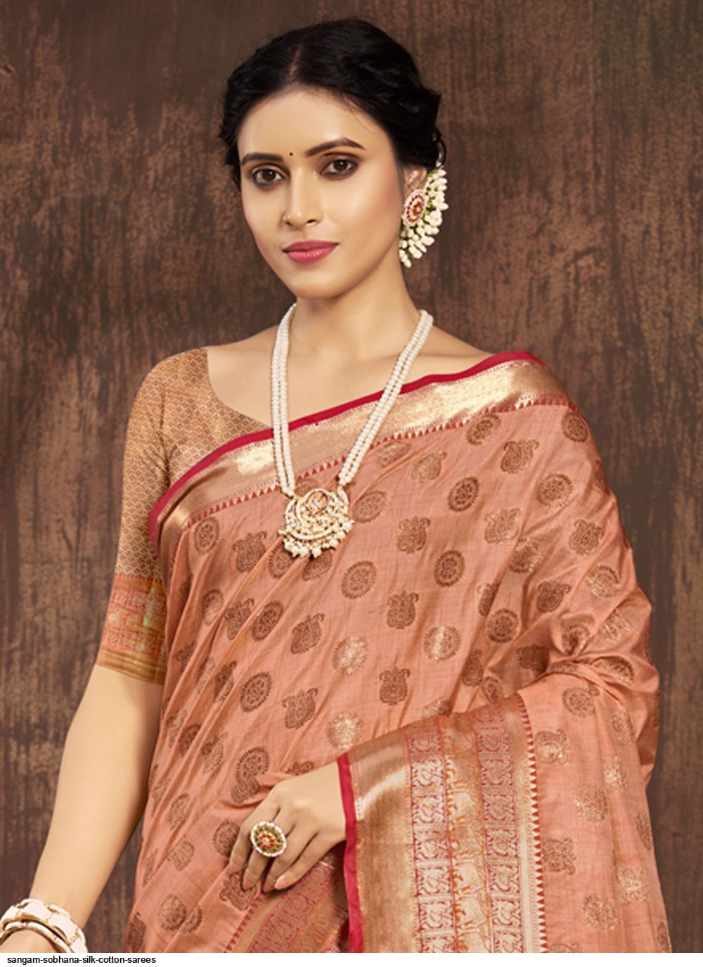 SANGAM SOBHANA SILK COTTON SAREES