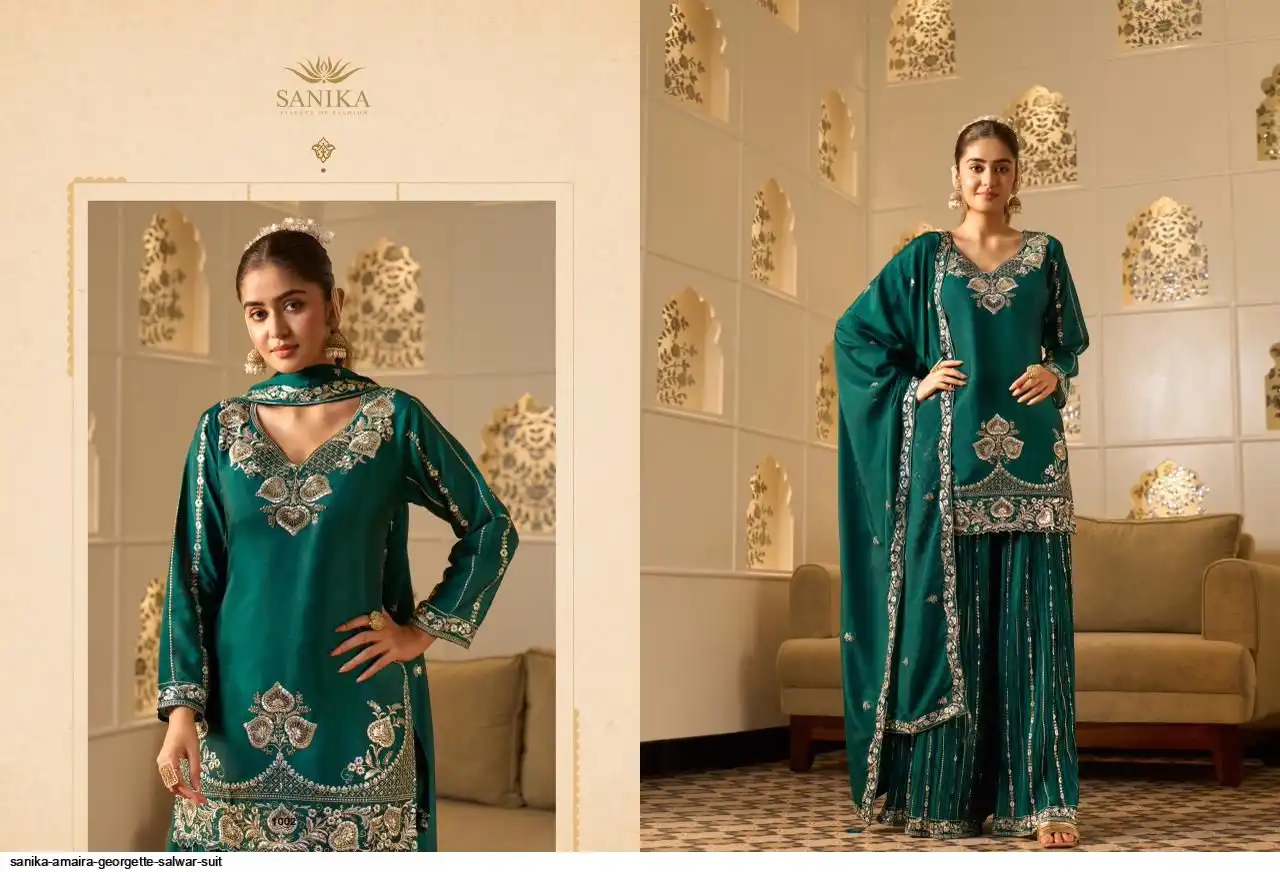 SANIKA AMAIRA GEORGETTE SALWAR SUIT 1002