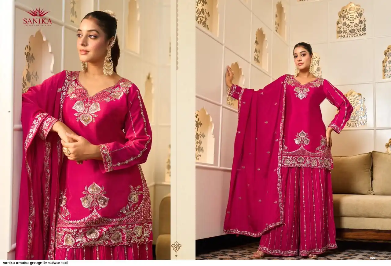 SANIKA AMAIRA GEORGETTE SALWAR SUIT 1004