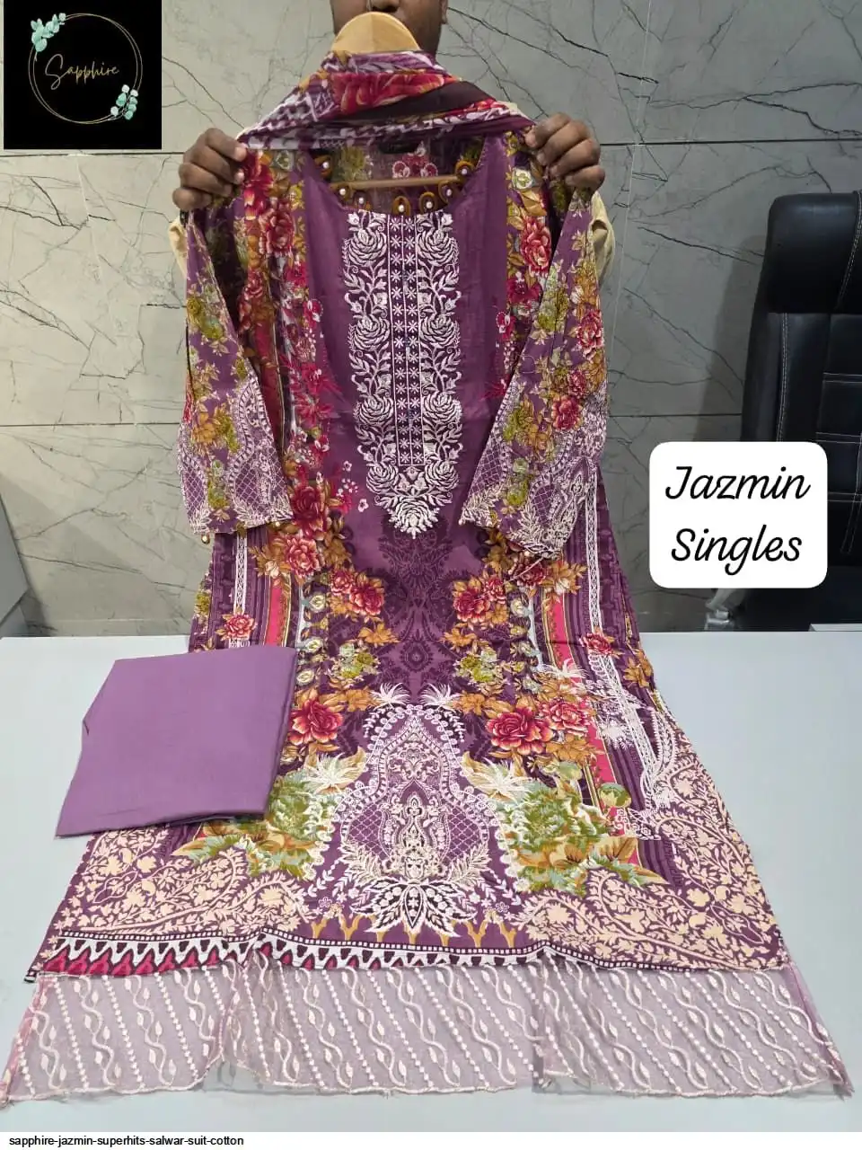 SAPPHIRE JAZMIN SUPERHITS SALWAR SUIT COTTON 112