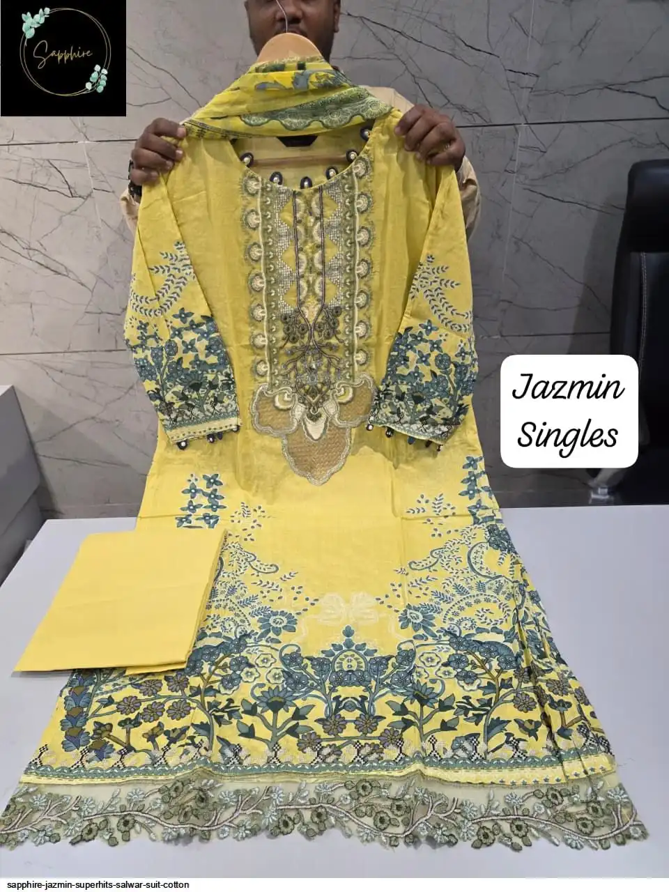 SAPPHIRE JAZMIN SUPERHITS SALWAR SUIT COTTON 126