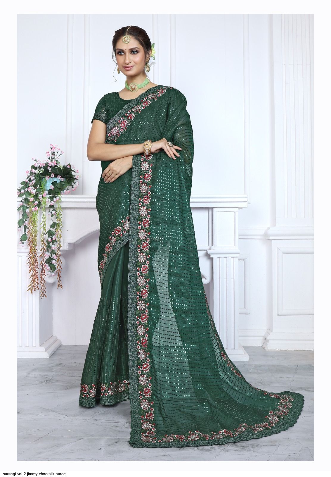 SARANGI VOL 2 JIMMY CHOO SILK SAREE