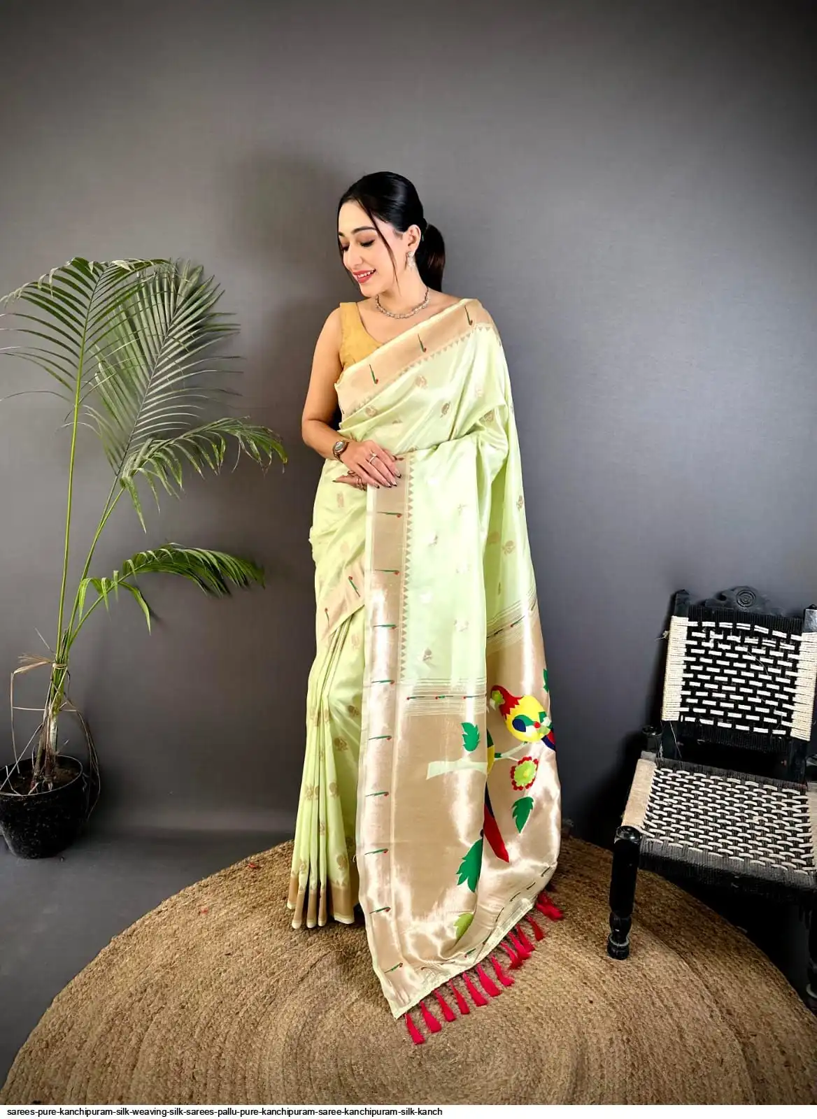 KANCHIPURAM SILK WEAVING SILK SAREES