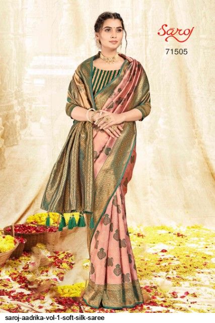 Silk Sarees Wholesalers and Manufacturers Surat - Buy silk sarees Online at  Wholesale Price from Surati Fabric