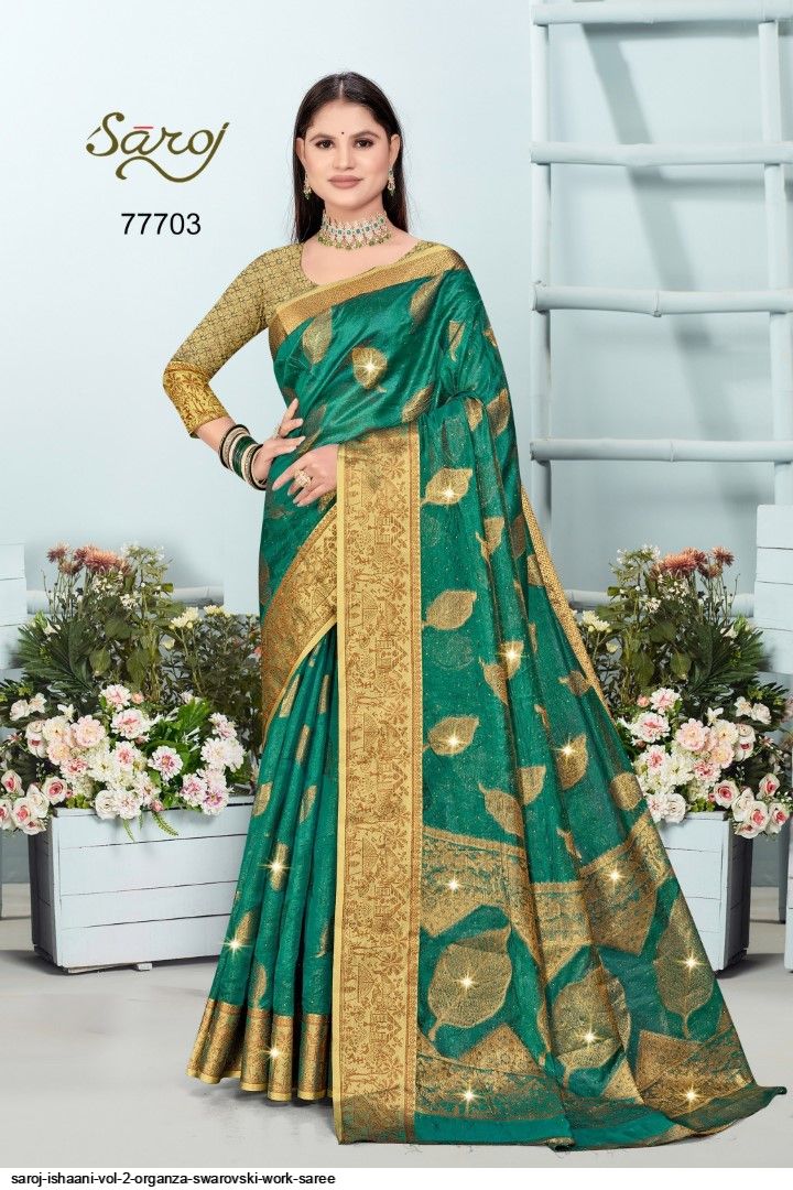 S&S Trends - SS9102 Pure chiffon saree with Swarovski work... | Facebook