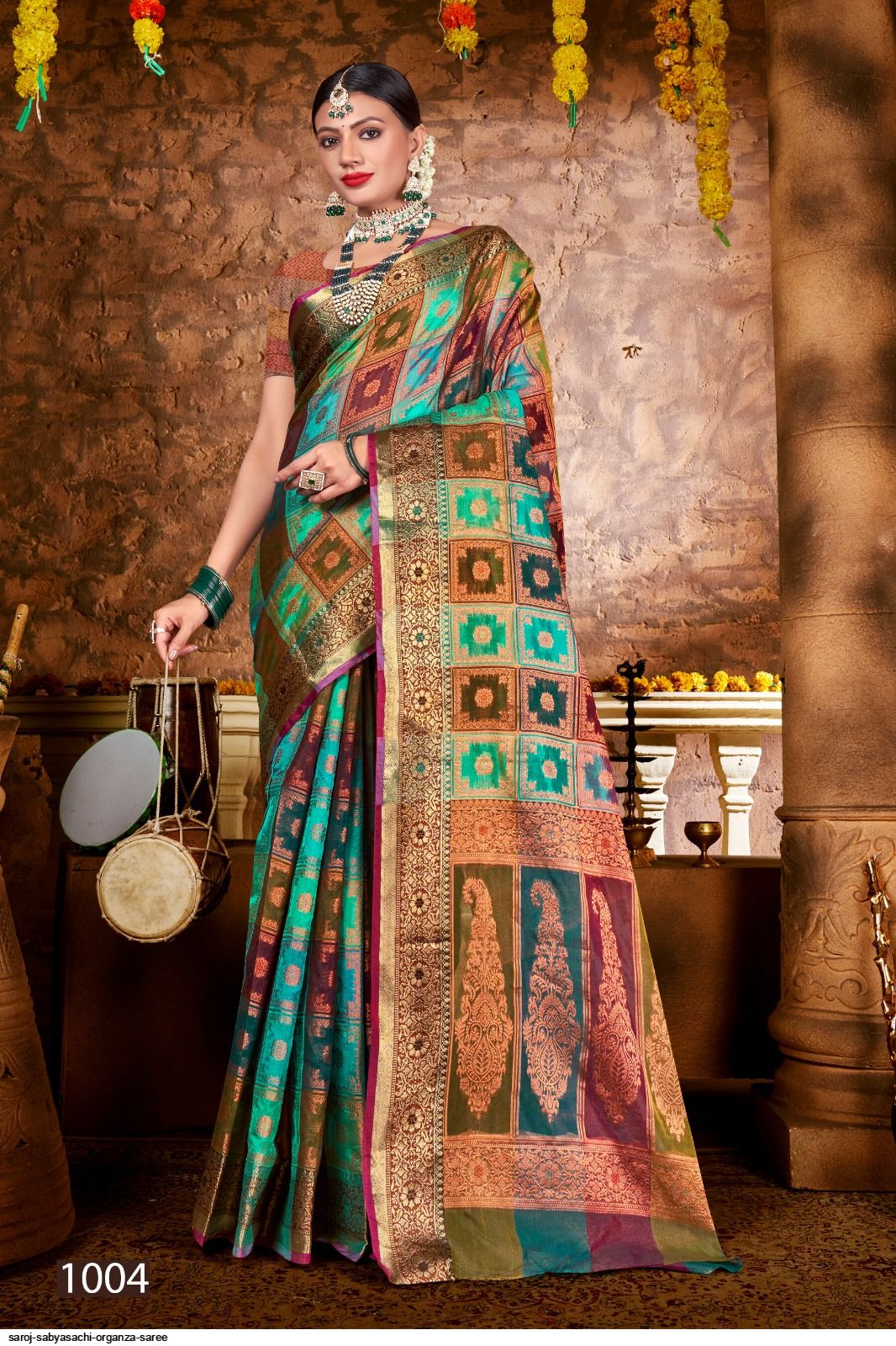 Organza Saree Price Sabyasachi Printed Saree Saroj SABYASACHI