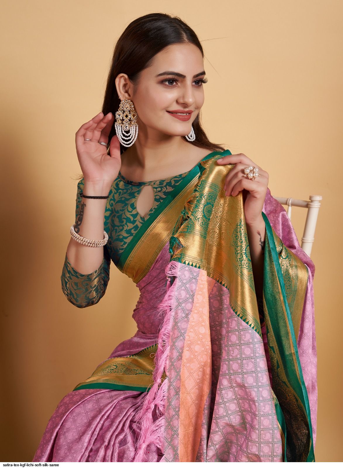 Kanjivaram Sarees -Buy Pure Kanjivaram Tissue Silk Sarees Online | Kothari  Sons