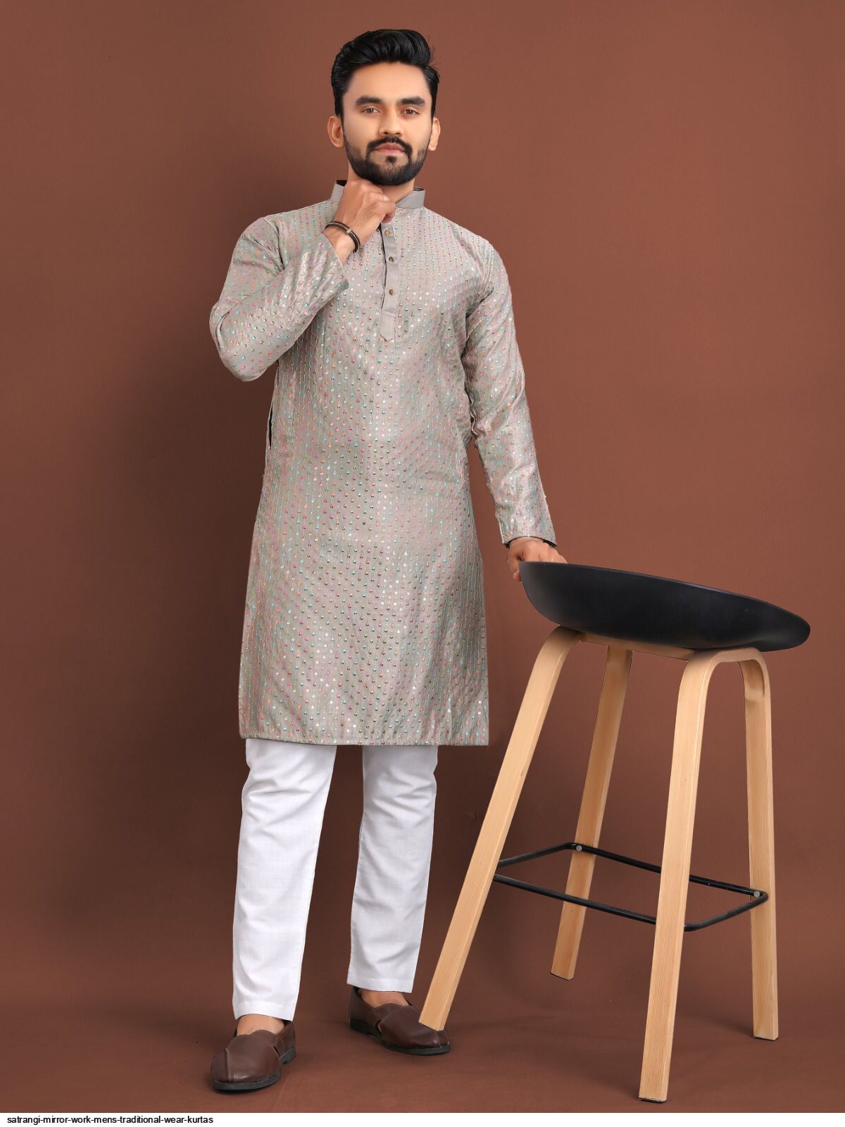 Silk Satrangi Kurta Satrangi Kurta Original Factory Leftover