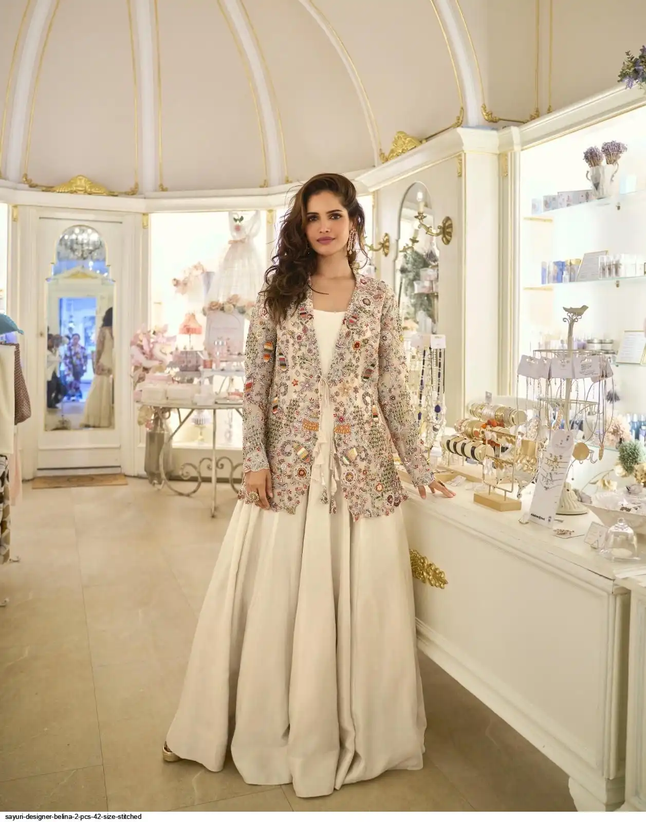 SAYURI DESIGNER BELINA 2 PCS 42 SIZE STITCHED 10090