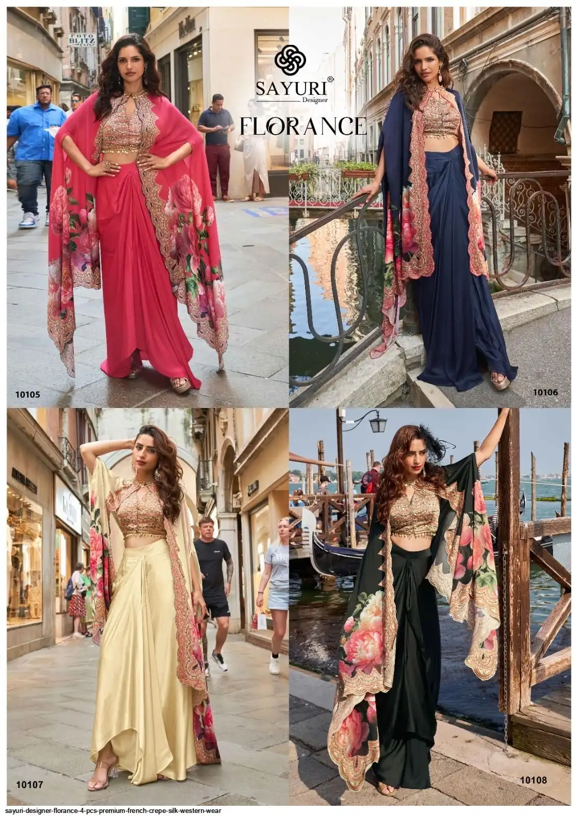 Indo Western Dresses for Women to Buy Online - WholeTex
