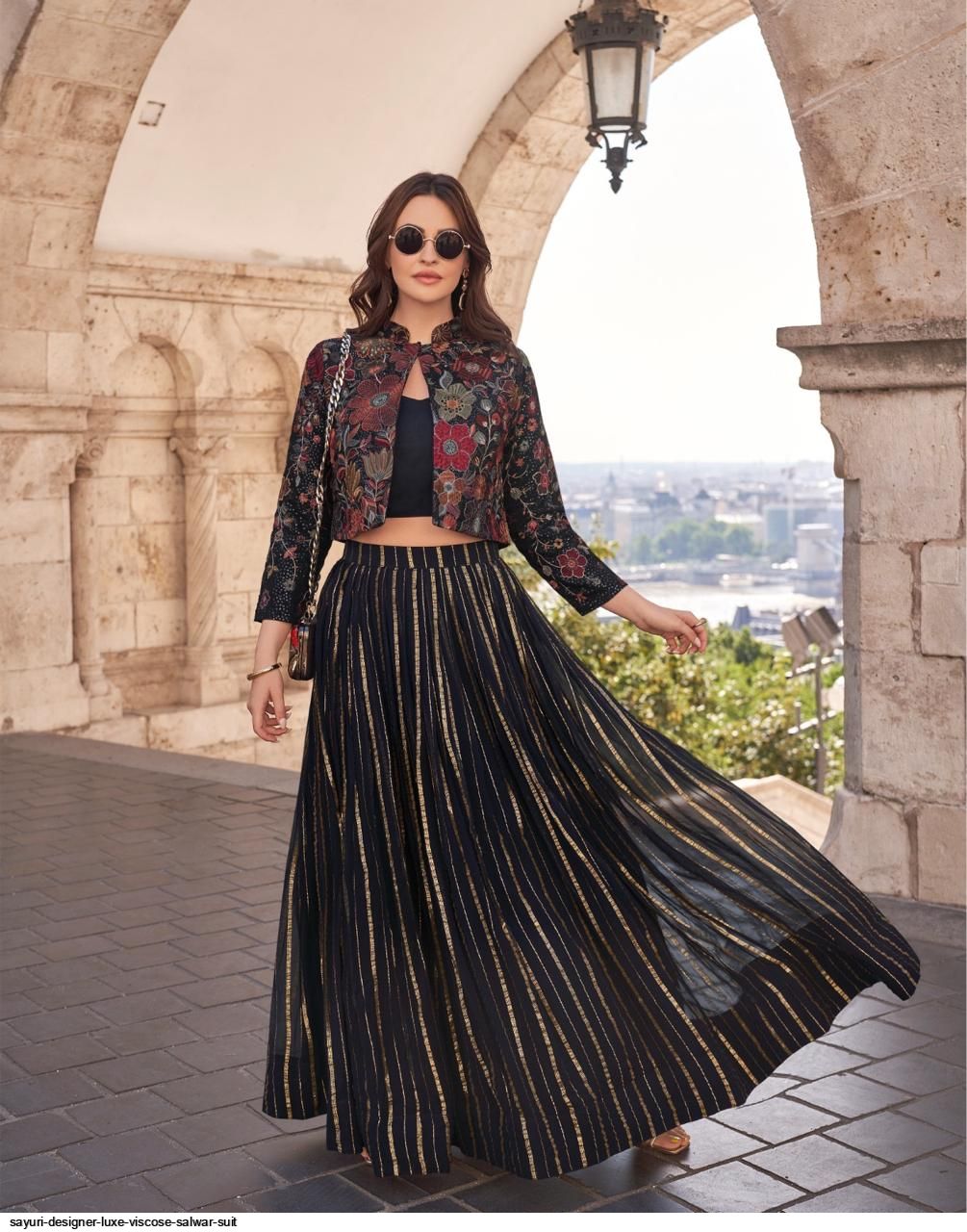 SAYURI DESIGNER LUXE VISCOSE SALWAR SUIT