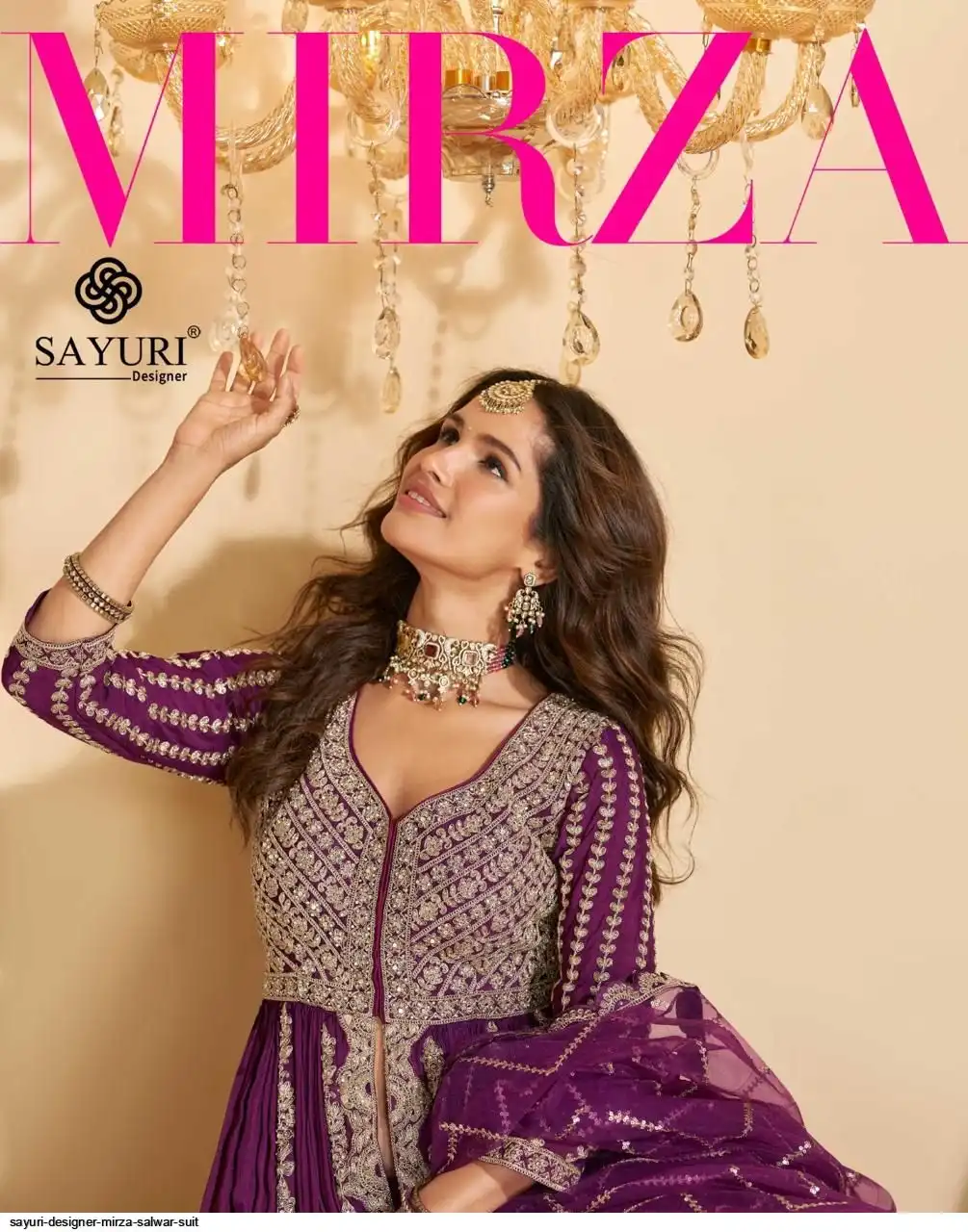 SAYURI DESIGNER MIRZA SALWAR SUIT
