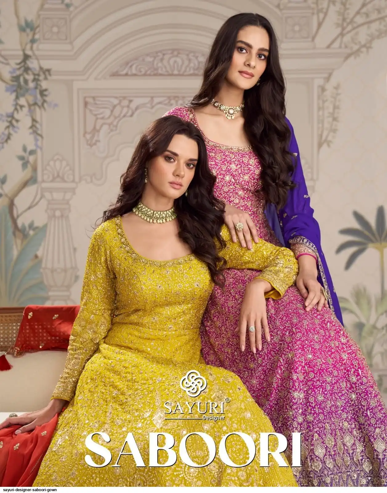 SAYURI DESIGNER SABOORI GOWN