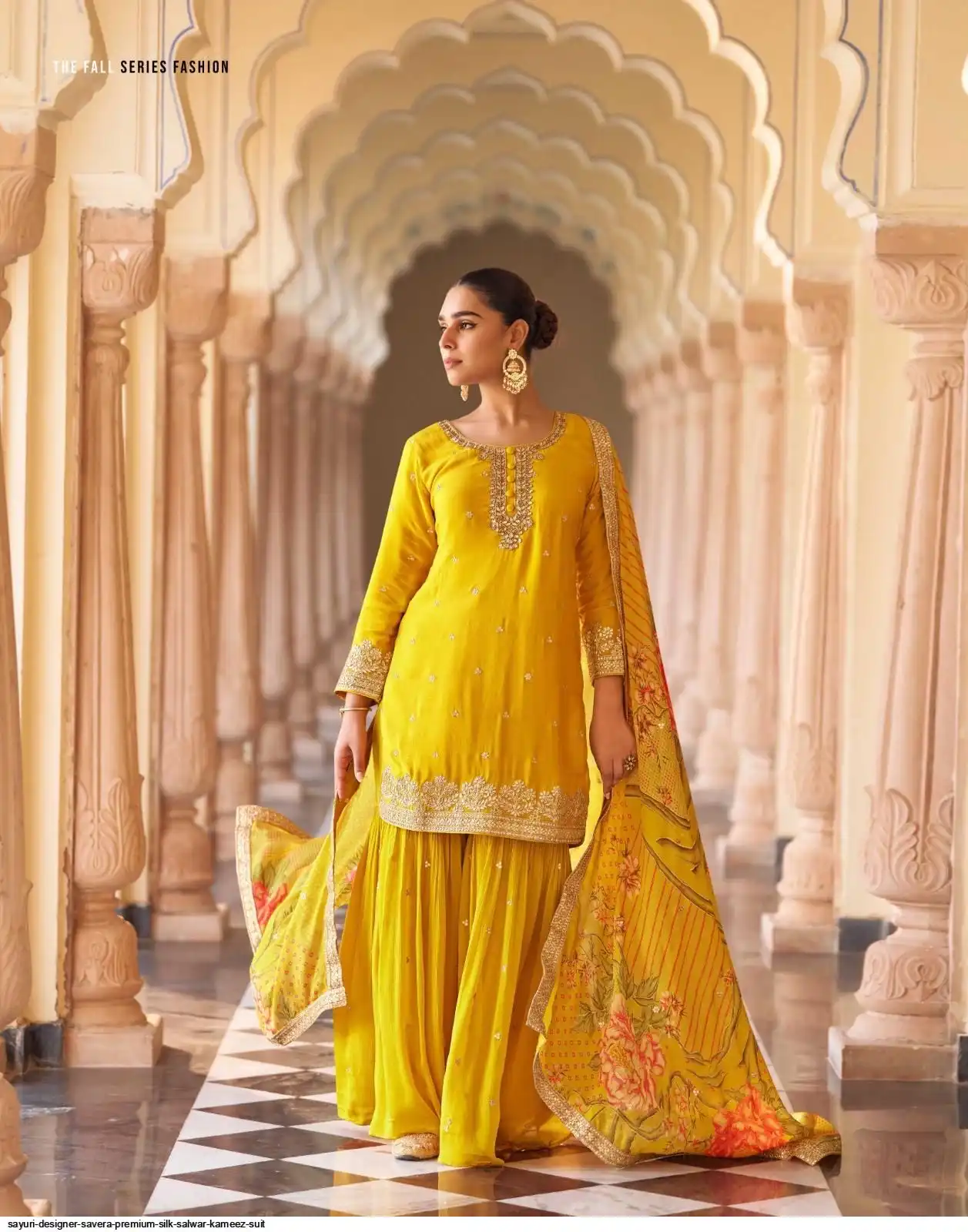 SAYURI DESIGNER SAVERA PREMIUM SILK SALWAR KAMEEZ SUIT 5754