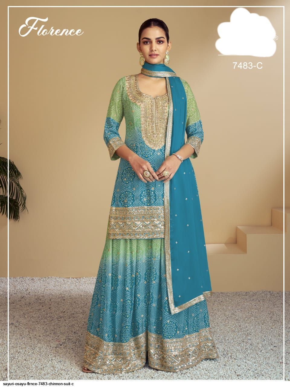 SAYURI OSAYU FLRNCE 7483 CHINNON SUIT C