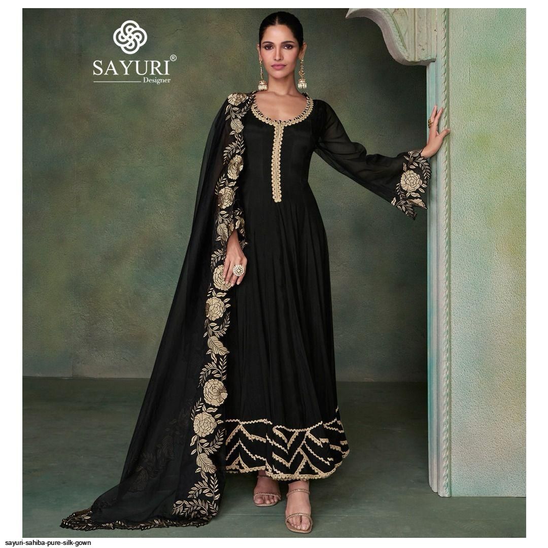 SAYURI SAHIBA PURE SILK GOWN