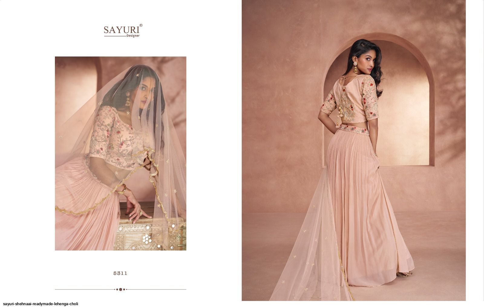 SAYURI SHEHNAAI READYMADE LEHENGA CHOLI 1