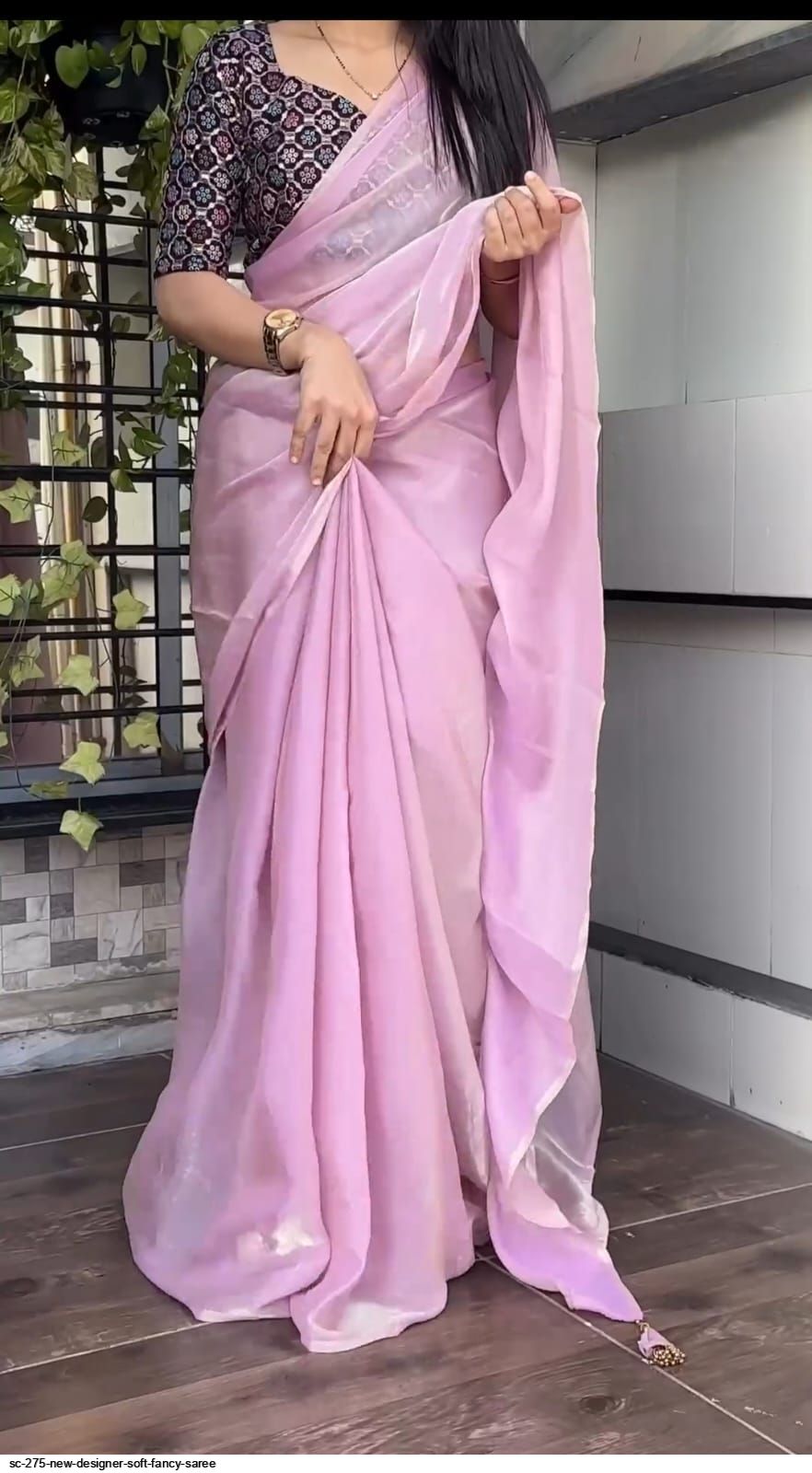 SC 275 New Designer soft fancy saree