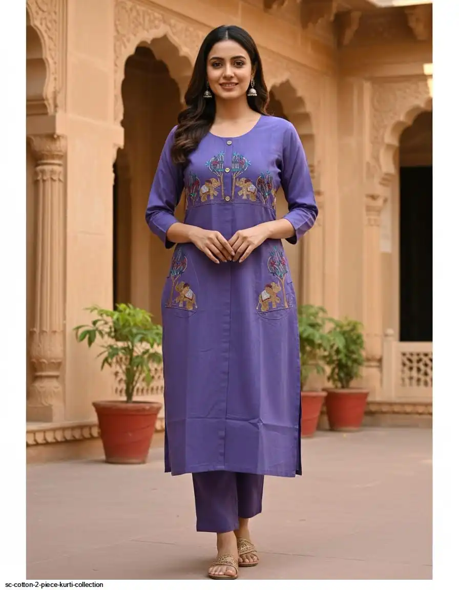 SC COTTON 2 PIECE KURTI COLLECTION C