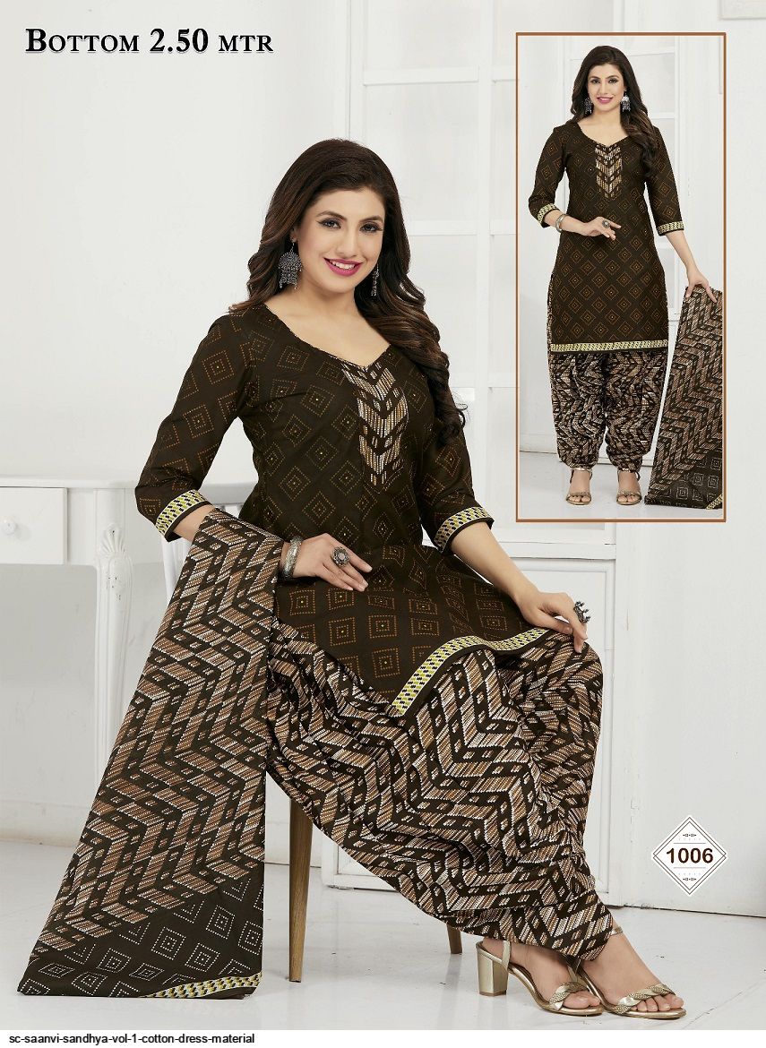 Sandhya suit and dress on sale materials