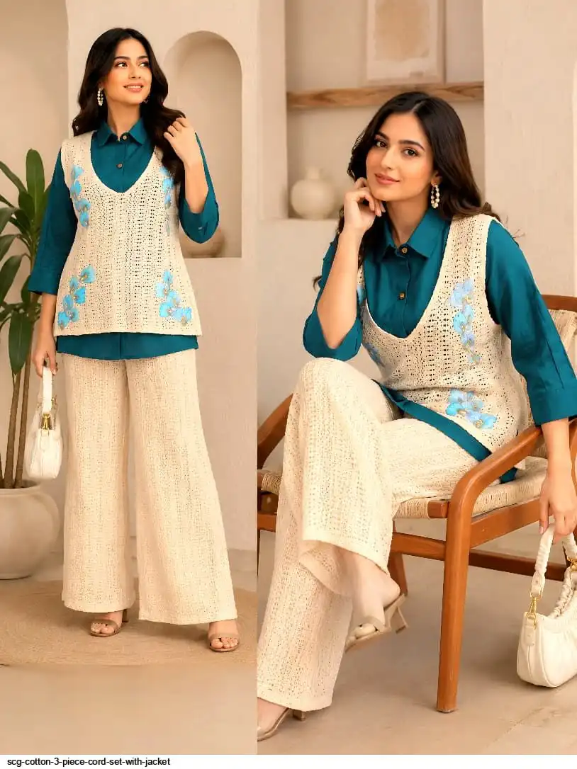 SCG COTTON CORD SET WITH JACKET D