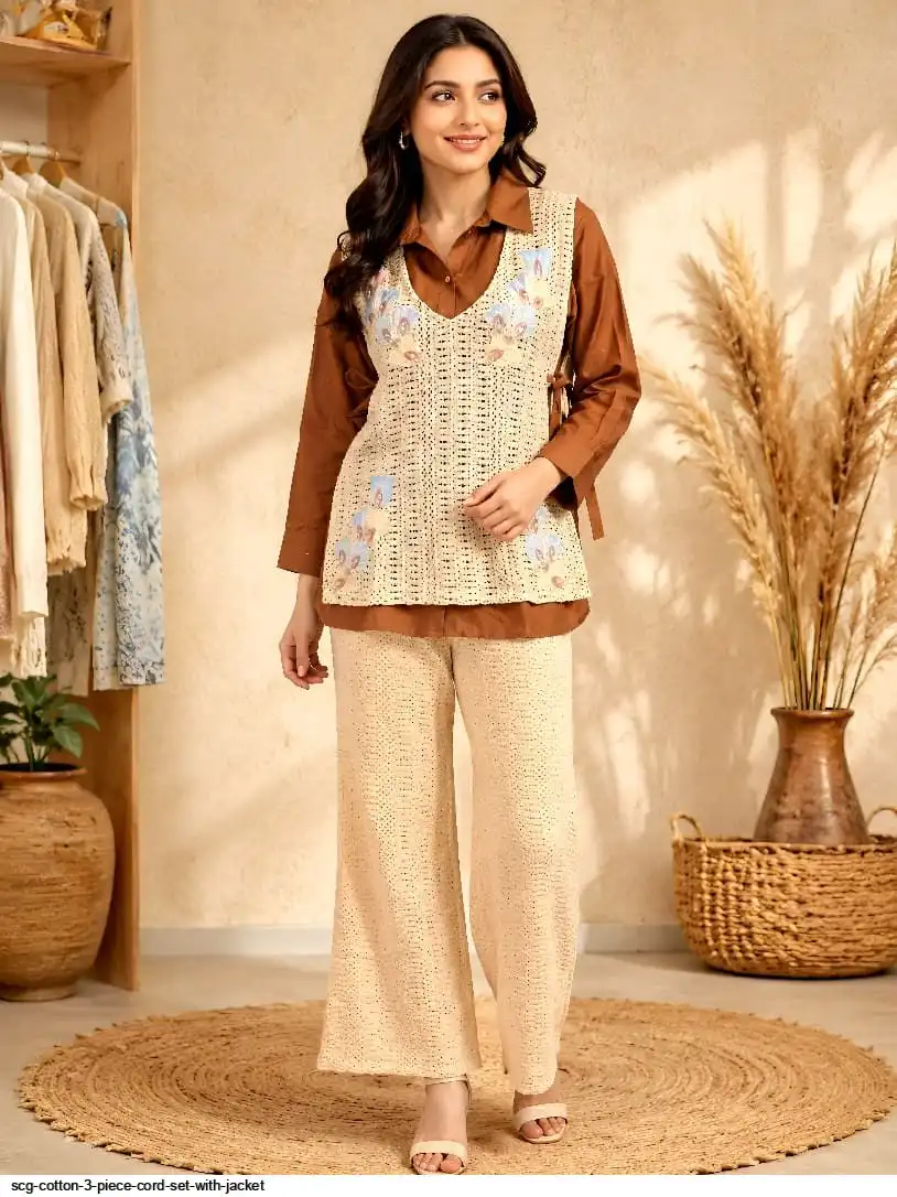 SCG COTTON CORD SET WITH JACKET C