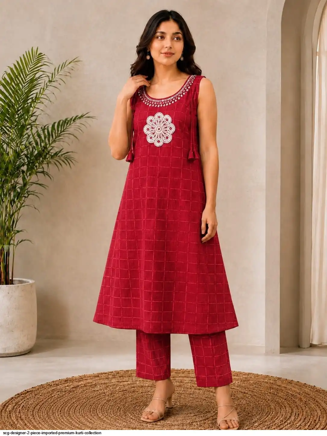 SCG DESIGNER 2 PIECE IMPORTED PREMIUM KURTI COLLECTION A