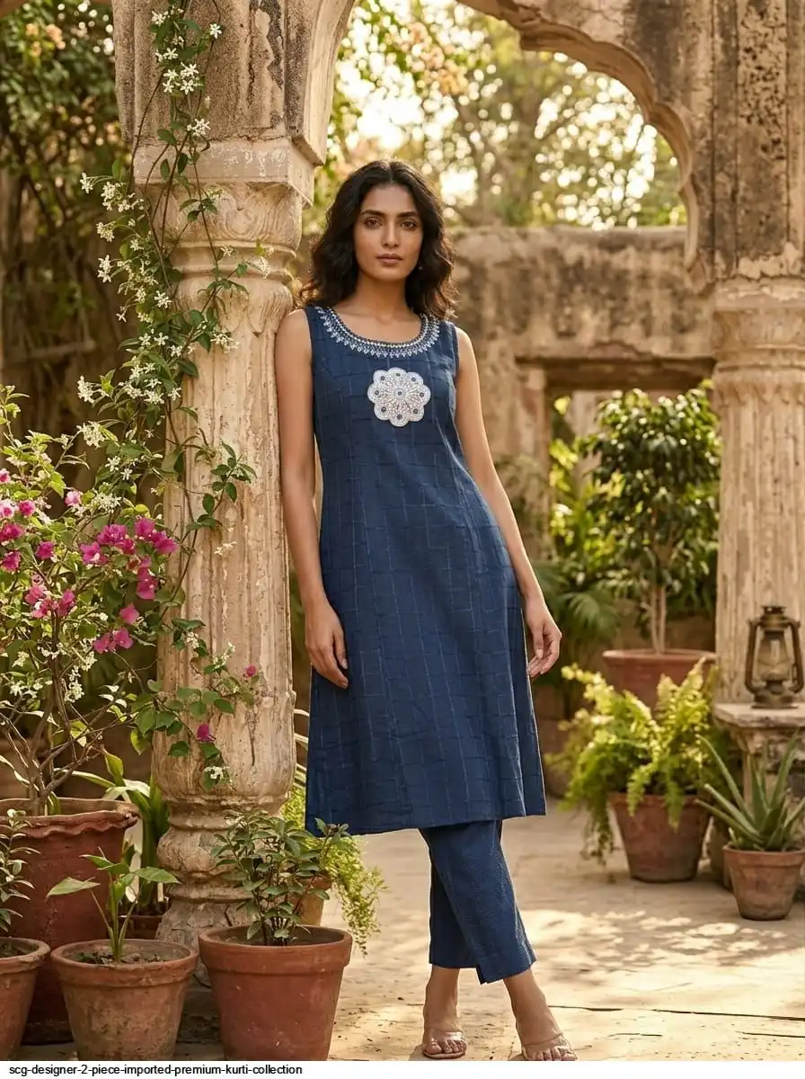 SCG DESIGNER 2 PIECE IMPORTED PREMIUM KURTI COLLECTION B
