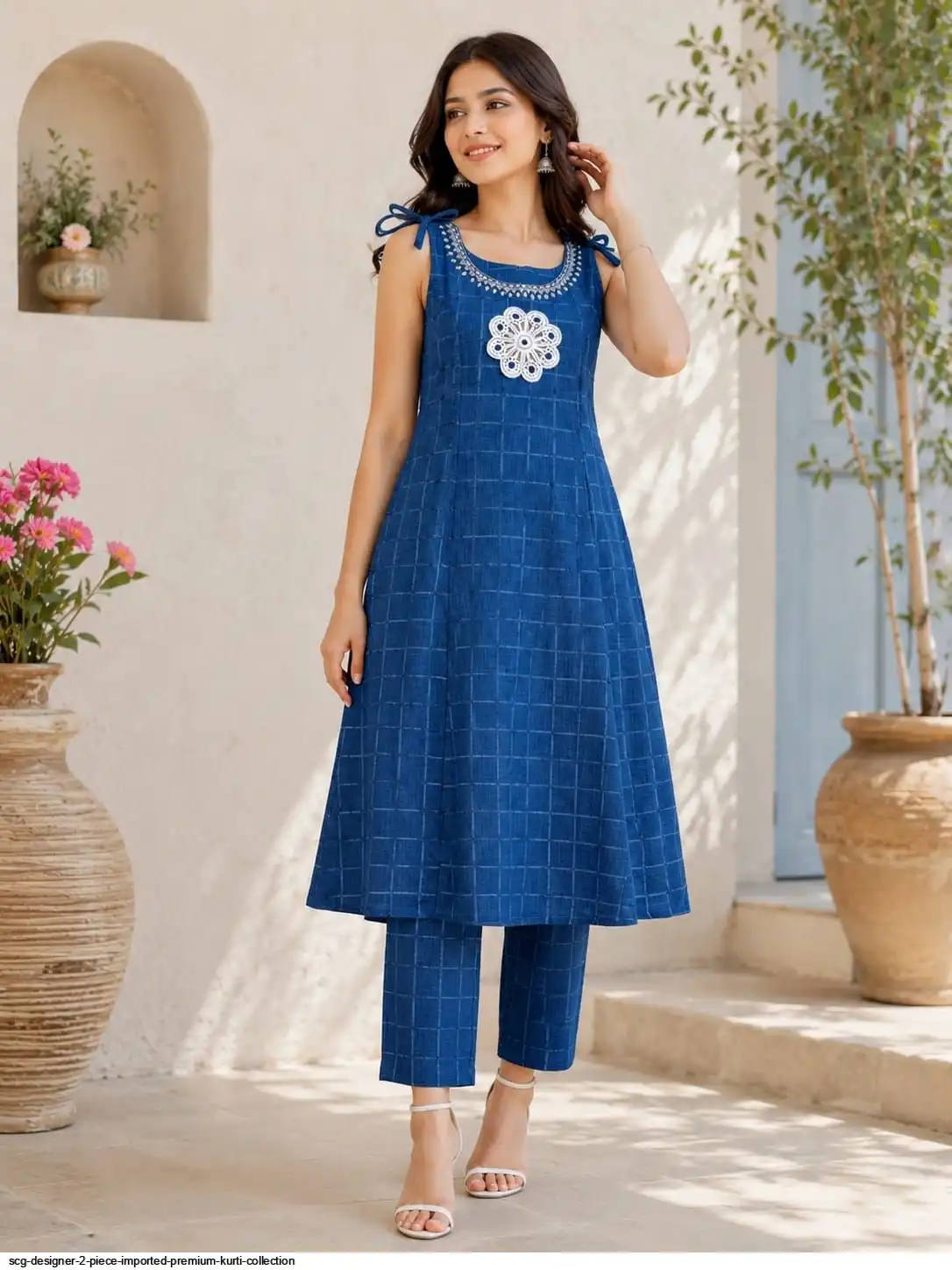 SCG DESIGNER 2 PIECE IMPORTED PREMIUM KURTI COLLECTION H