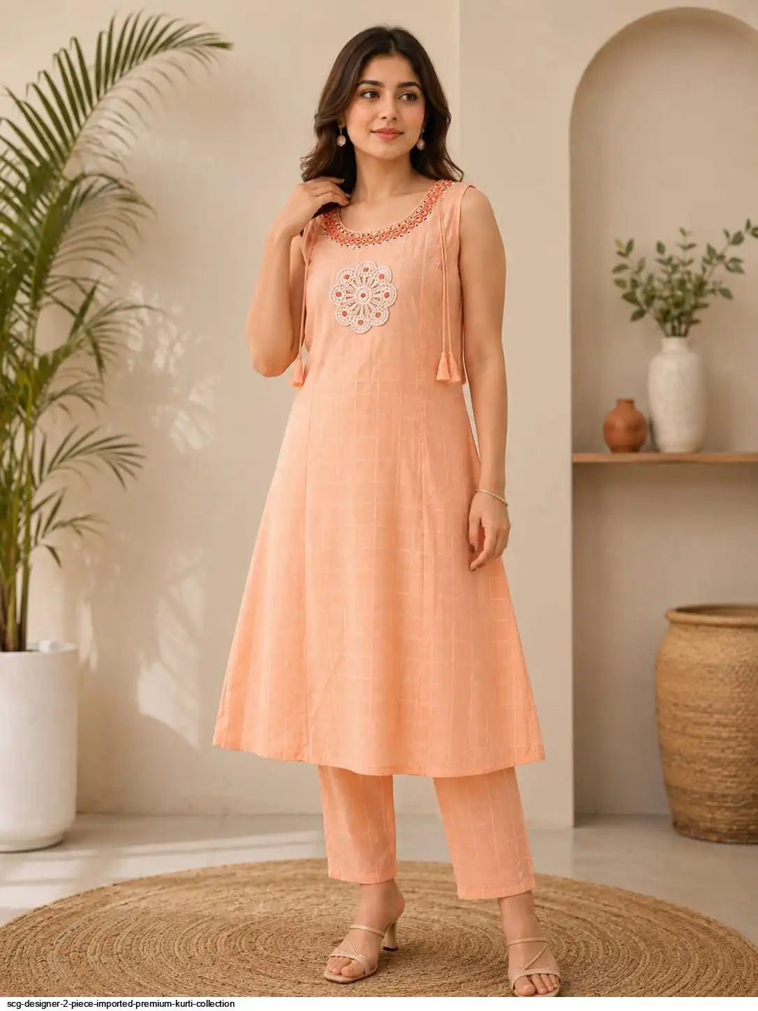 SCG DESIGNER 2 PIECE IMPORTED PREMIUM KURTI COLLECTION I