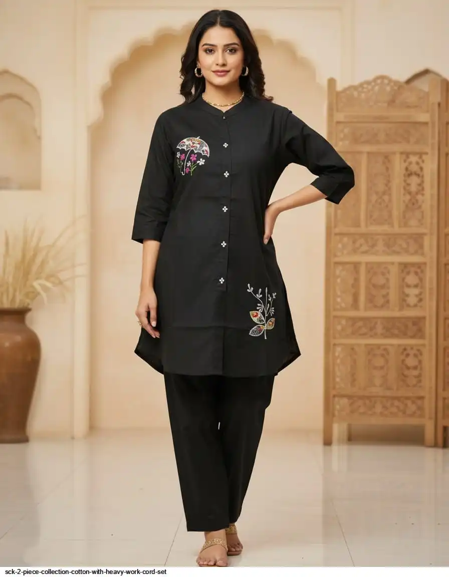 SCK 2 PIECE COLLECTION COTTON WITH HEAVY WORK CORD SET C