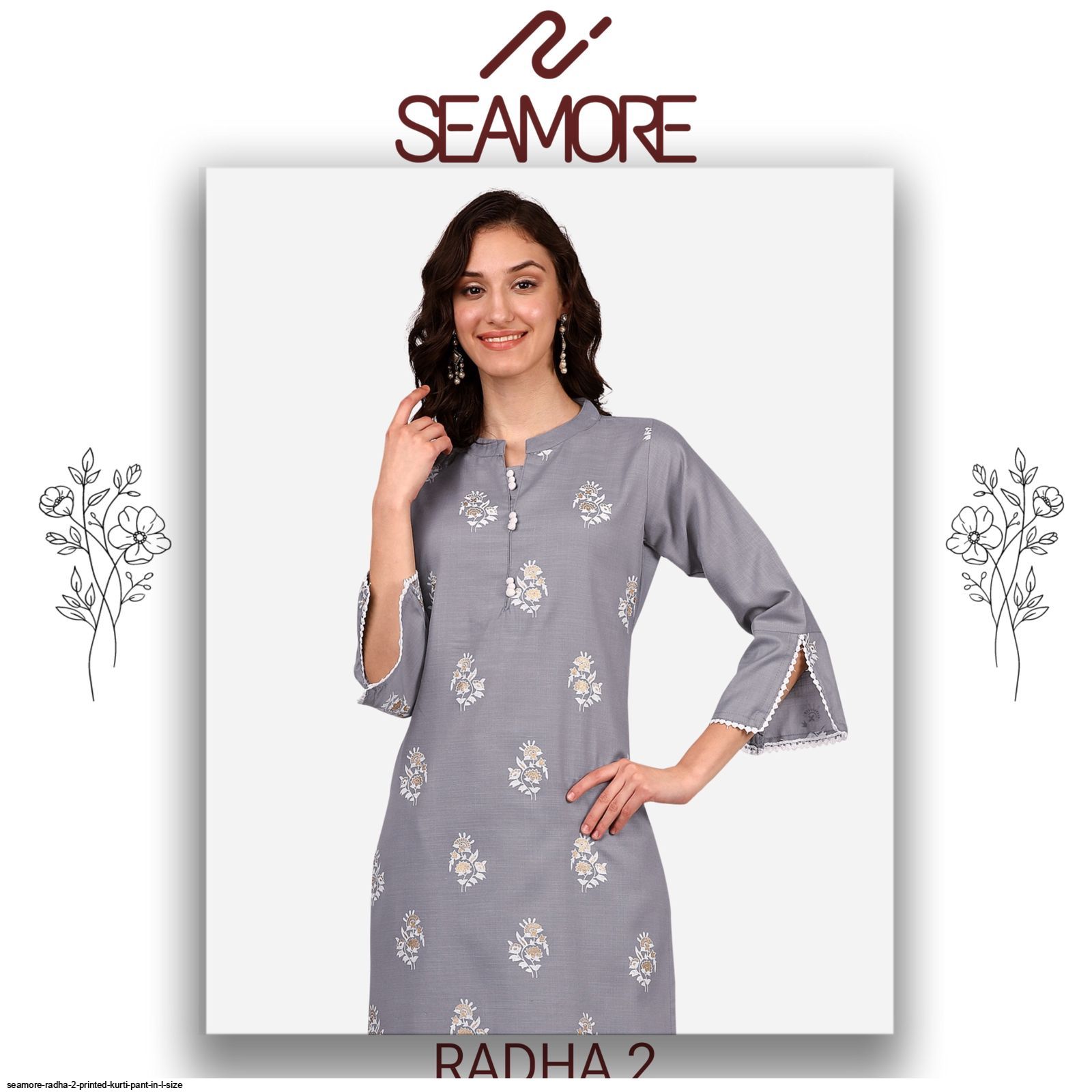 Radhe Fashion - Manufacturer of Ladies Kurti & Ladies Nightwear from Surat