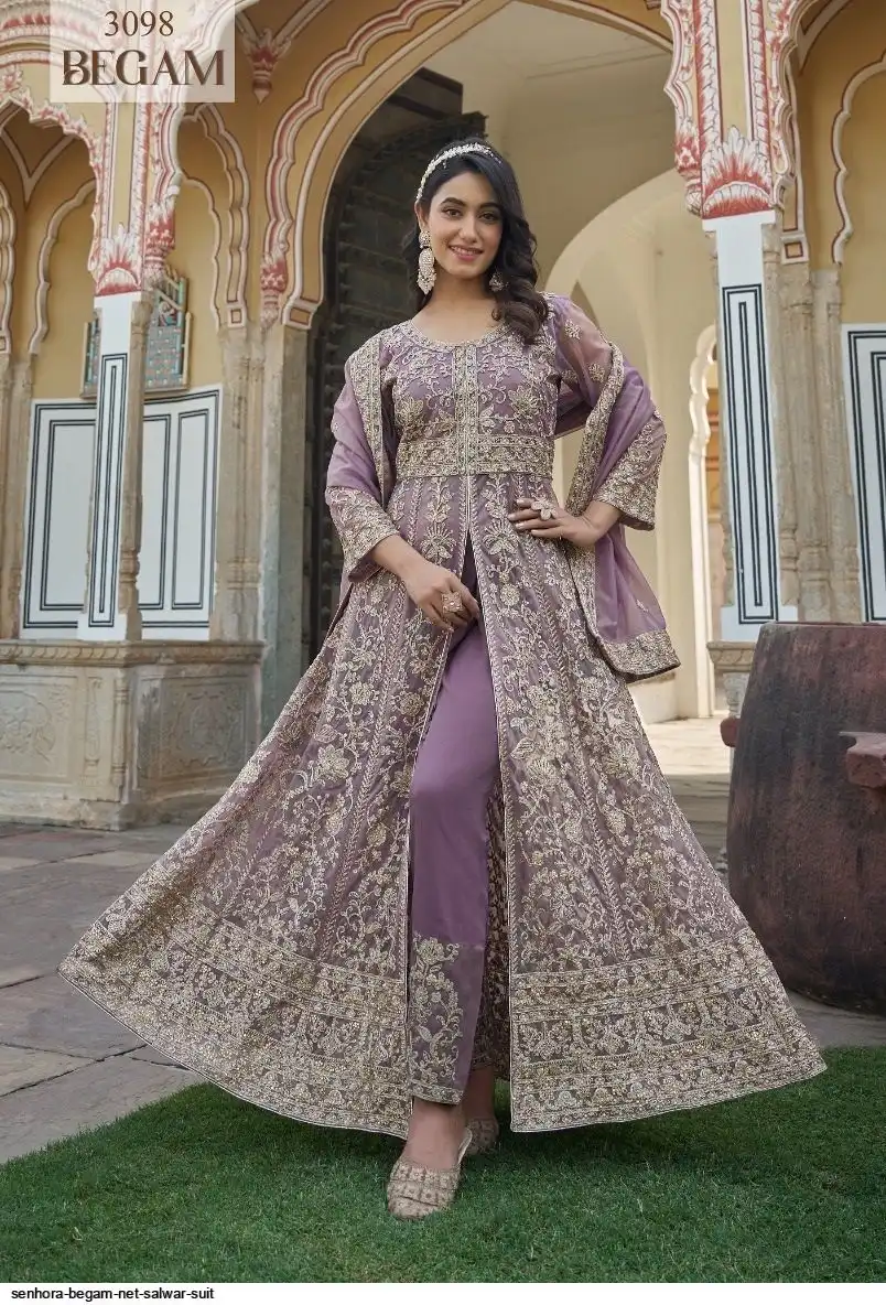 SENHORA BEGAM NET SALWAR SUIT