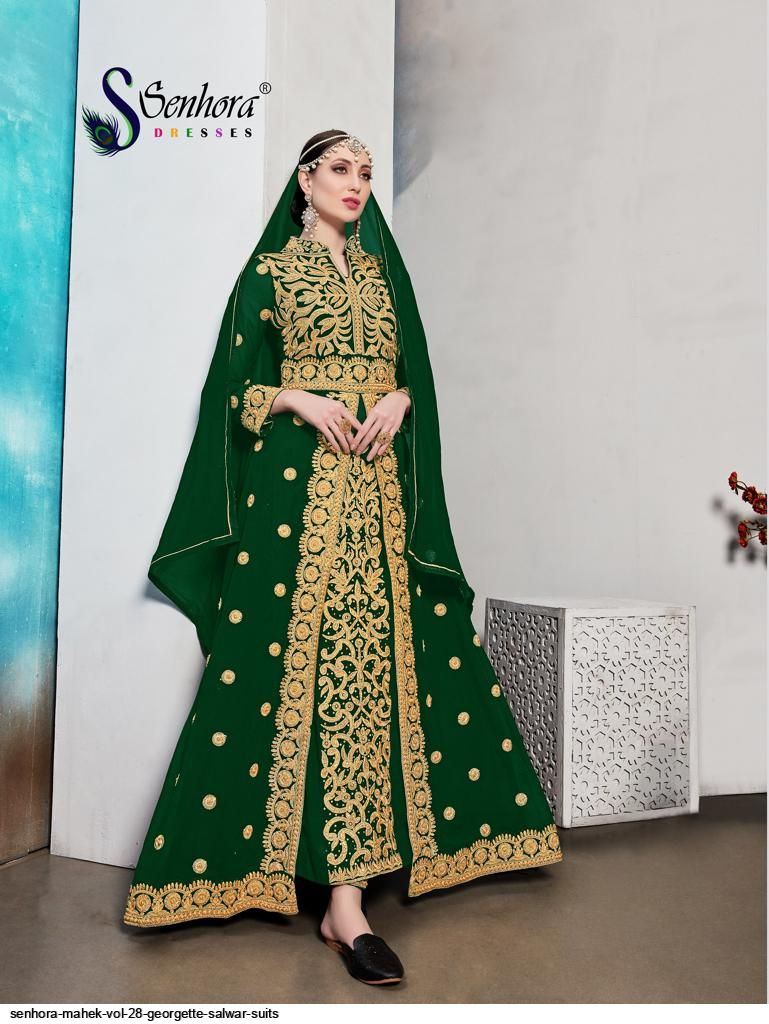 SENHORA MAHEK VOL 28 GEORGETTE SALWAR SUITS 28003