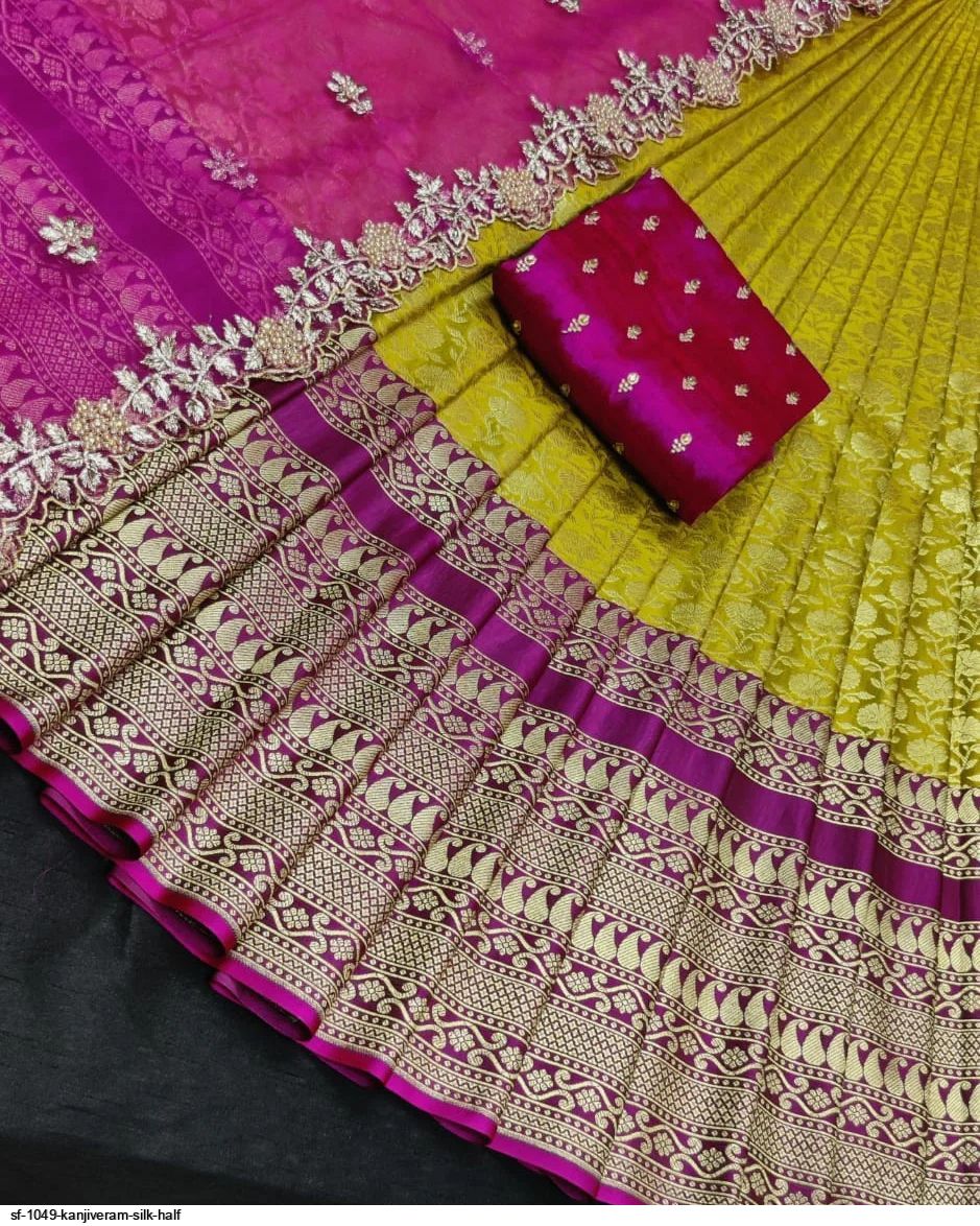 SF 1049 Kanjiveram Silk HALF