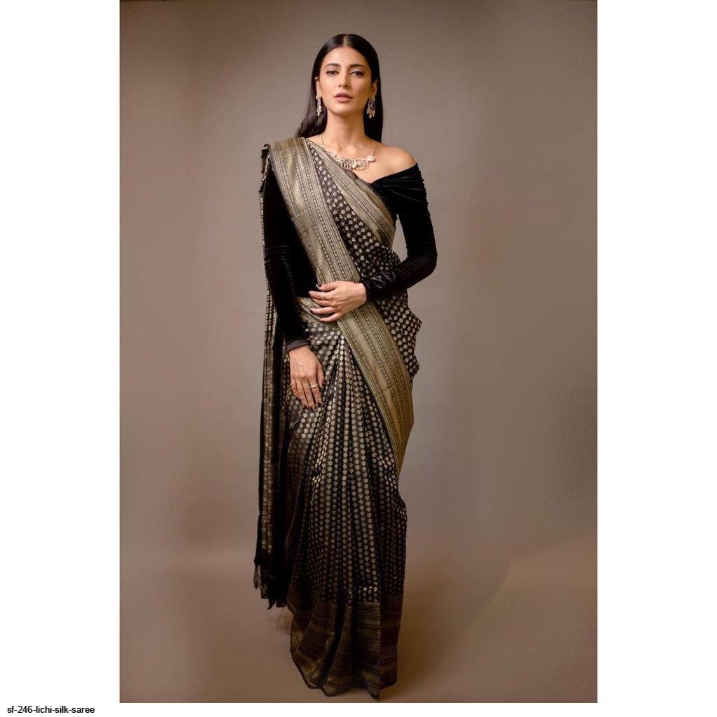 SF 246 LICHI SILK SAREE