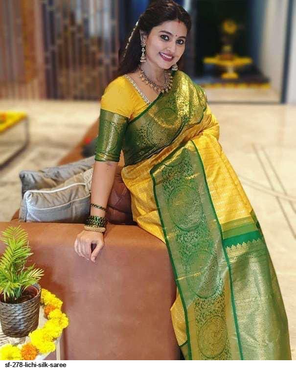 SF 278 LICHI SILK SAREE