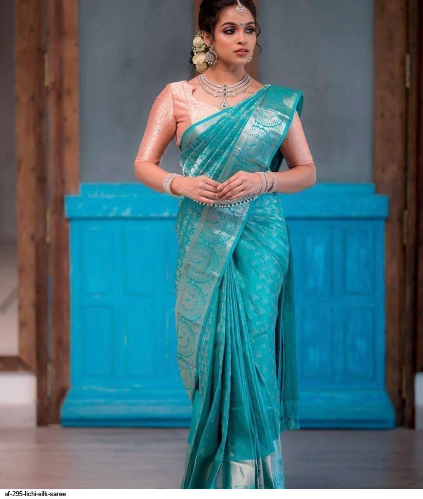 SF 295 LICHI SILK SAREE