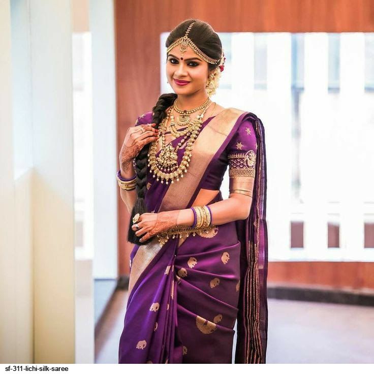SF 311 LICHI SILK SAREE