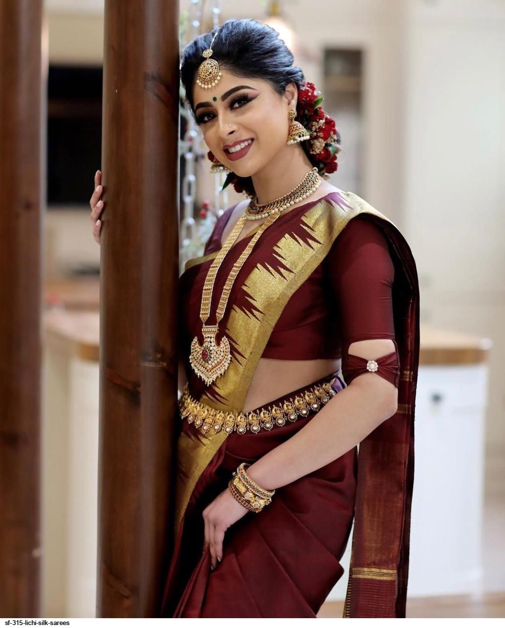SF 315 LICHI SILK SAREES