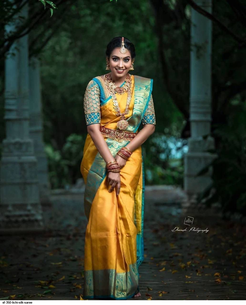SF 350 LICHI SILK SAREE