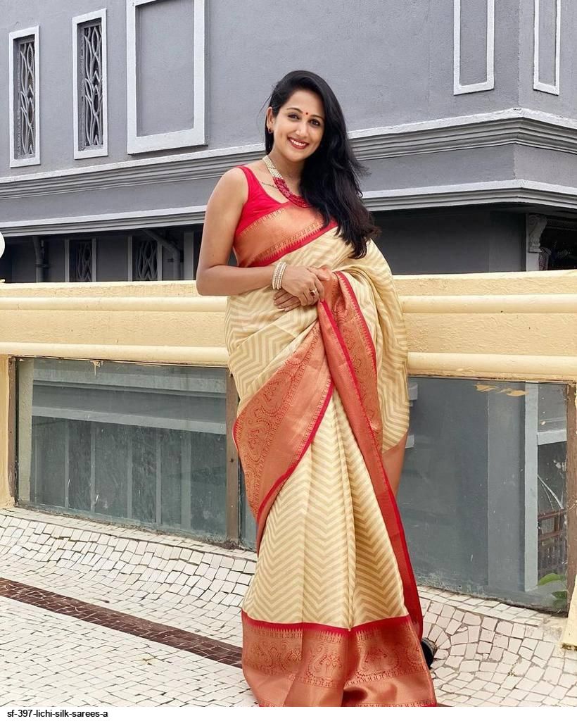 SF 397 LICHI SILK SAREES A