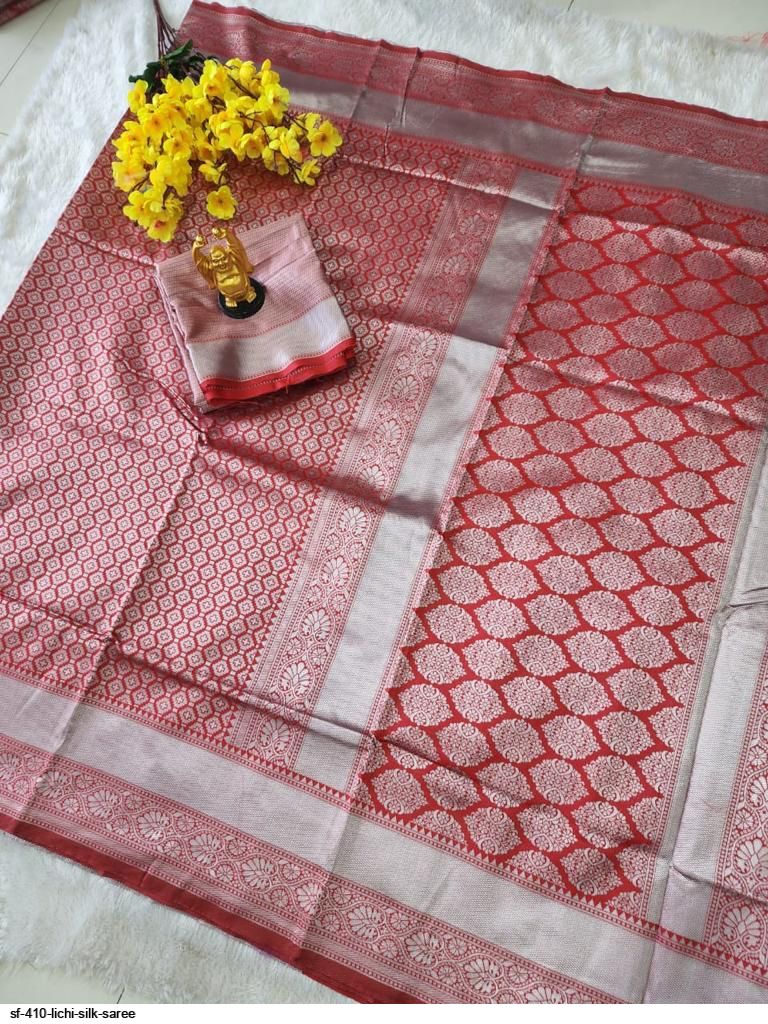 SF 410 LICHI SILK SAREE
